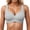 Dark Gray, variant on Elara Women’s Wireless Seamless Push Up Bra Full Figure Comfort Molded Cup Black M