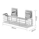 thumbnail image 2 of Estantes de ducha organizadores for interiores de duchas y baños, sin taladros y de secado rápido, de acero inoxidable., 2 of 7