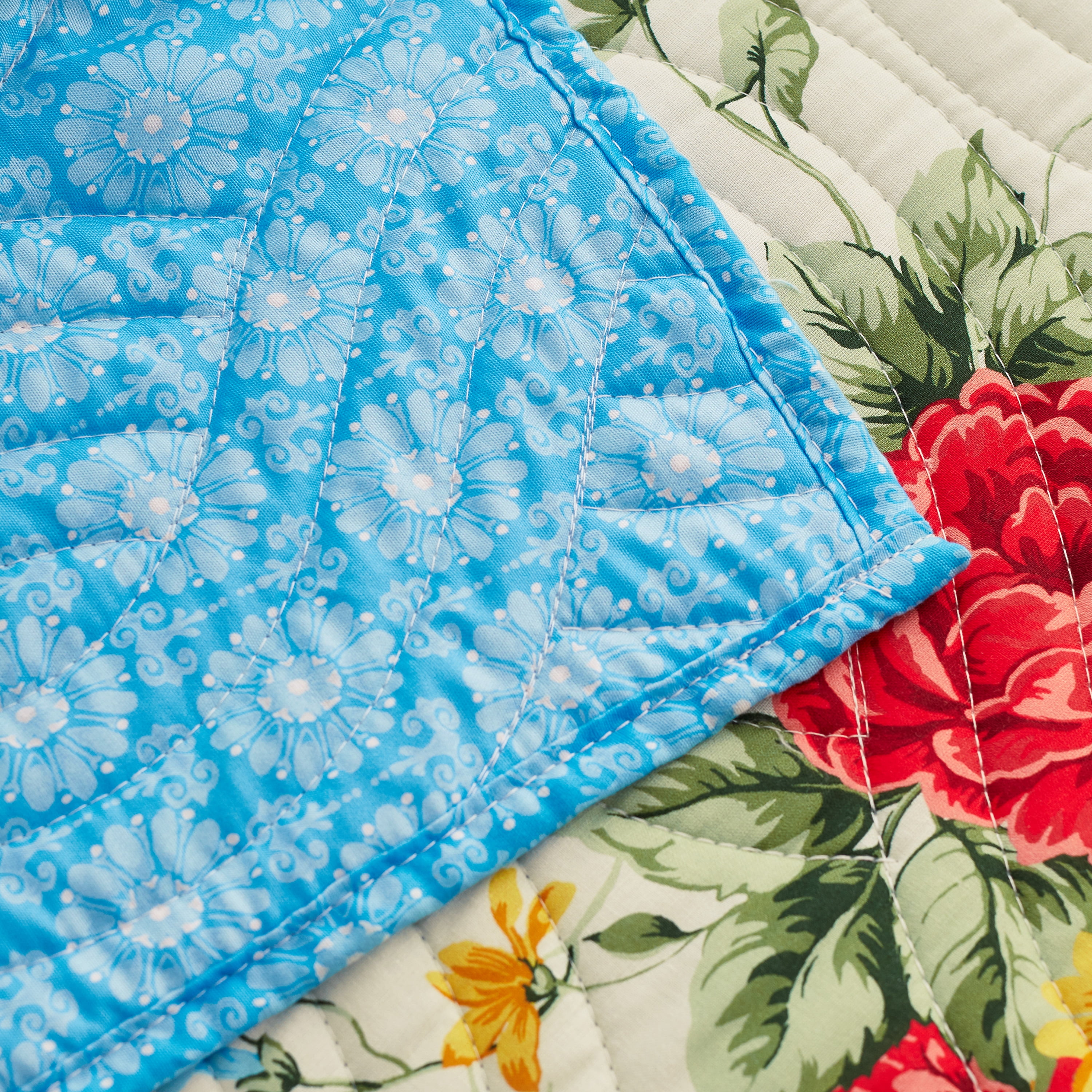 Pioneer woman rose garden pillow clearance shams