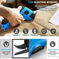thumbnail image 2 of Cordless Electric Scissors Battery Operated For Fabric Box Leather Cardboard, 2 of 10