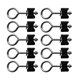 thumbnail image 1 of Furniture casters (1.5" (40 mm) - with brakes) 4 flat wheels with brakes Furniture casters Universal, 1 of 4
