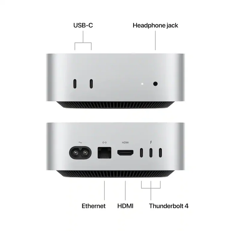 美品 Apple M4 Mac mini 16GB/256GBモデル Open Box) Apple Mac mini Desktop M4 Chip 16GB RAM 256GB SSD (Late