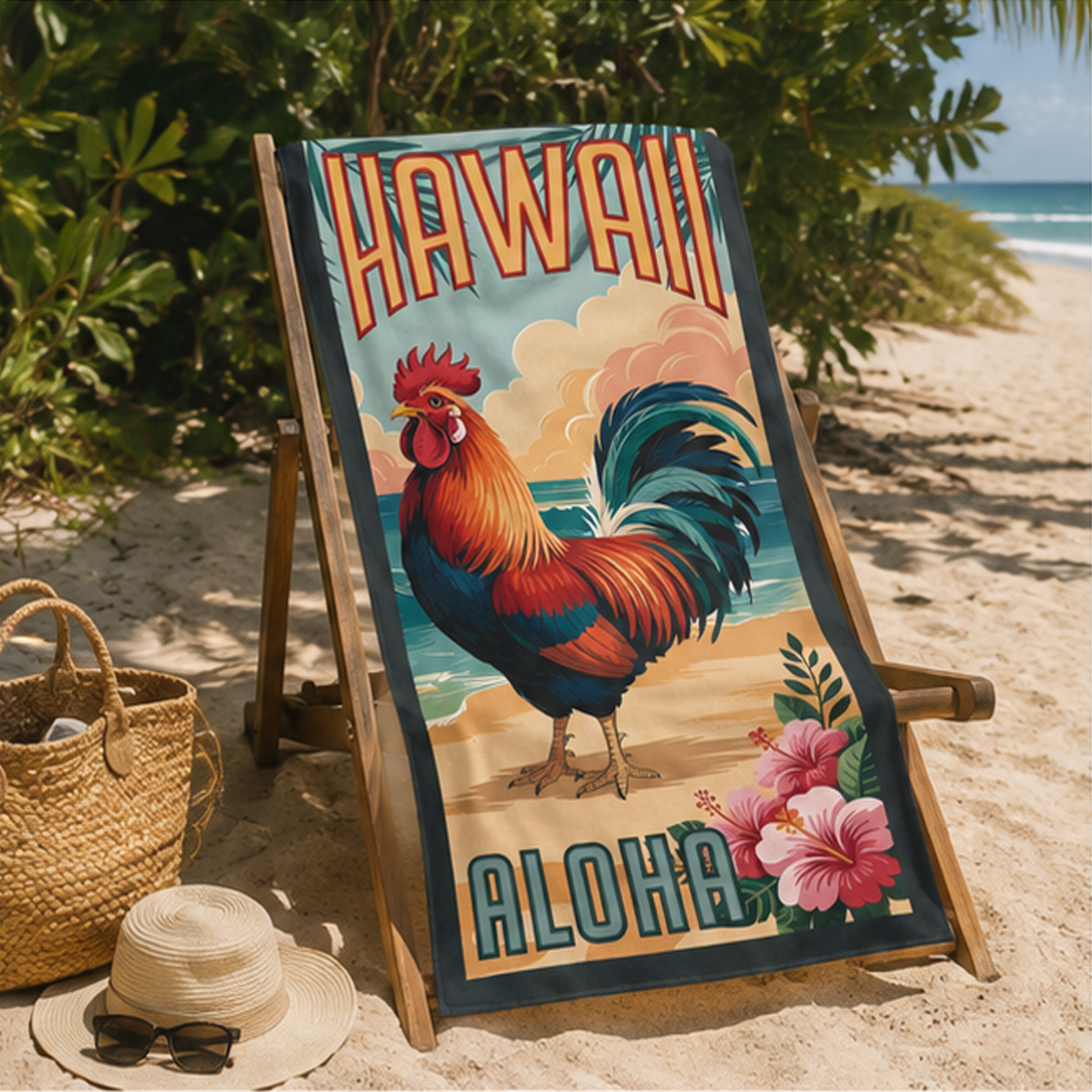 Hi X-Large Towel - Iconic Beach Style
