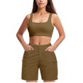 thumbnail image 2 of TINZ Shorts d'Été pour Femmes Randonnée en Plein Air avec Poches Shorts Grande Taille pour Femmes, 2 of 4