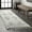 Mackie White, variant on nuLOOM Mackie Moroccan Tasseled Shag Area Rug, 2' x 3', Mackie Off-white