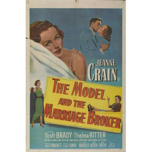 Posterazzi MOVIB95643 le Modèle & le Mariage Affiche de Film - 27 x 40 Po.