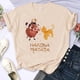 thumbnail image 2 of Camiseta Kawaii del Rey León de los 90 para mujer, remera divertida de Disney, camiseta Harajuku Hakuna Matata, camisetas para mujer, ropa para mujer, 2 of 5