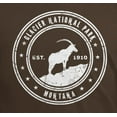 thumbnail image 4 of Old Glory Mens Glacier National Park Short Sleeve Graphic T Shirt, 4 of 6