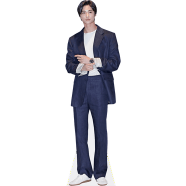 Celebrity CCGET1488943466LS Recyclable Cutouts Byeon Woo Seok In Suit Standup, Lifelike