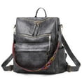 thumbnail image 1 of TIMIFIS Backpack Backpack Purse Backpack Purse for Women Leather Fashion Theft Handbags and Shoulder Bag Travel Bags -, 1 of 6