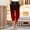 Rouge, variante sur Frostluinai Leggings d'Entraînement pour Femmes Dégradé à Cordon Taille Élastique Capris Décontractés Joggers avec Poches Pantalons de Survêtement Confortables