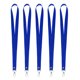 thumbnail image 1 of Uxcell 5-Pack Cordones para Identificaciones, Azul 0.78 in Ancho Llavero Plano con Clip de Gancho Giratorio Portador de Identificación, 1 of 6