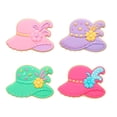 thumbnail image 5 of Mighty Gadget Gilded Age Decorated Hat Cookie Cutter & Stamp - 4x2.8" Elegant Design for Themed Parties (Random Color), 5 of 6