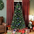 thumbnail image 1 of Christmas Trees Clearance, 7.5FT Pre-Lit Christmas Tree with 450 LED Lights, 1656 Tips, Upgraded Artificial Christmas Tree with Metal Stand, Indoor Christmas Decorations for Home, Festival, Party, 1 of 8