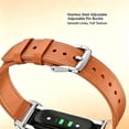 thumbnail image 3 of Leather Style Watch Band Compatible with Fitbit Air, Quick Release Replacement Wristband with Metal Buckle, 3 of 7