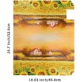 thumbnail image 3 of Magnetic Mailbox Covers Mailbox Stickers MailWraps Post Cover Sunflowers on Canvas Large Size 25.4x20.78 inch Home Decor, 3 of 5