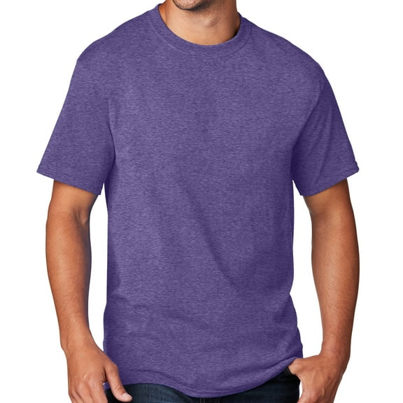 Men's Regular Guy Classic T-shirt, Large Heather Purple