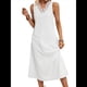thumbnail image 2 of Vestidos de Verano para Mujer, Informales, Sin Mangas, con Encaje y Escote en V, Vestidos Midi Sin Mangas, Estilo Swing, para Vacaciones y Playa. L, 2 of 7