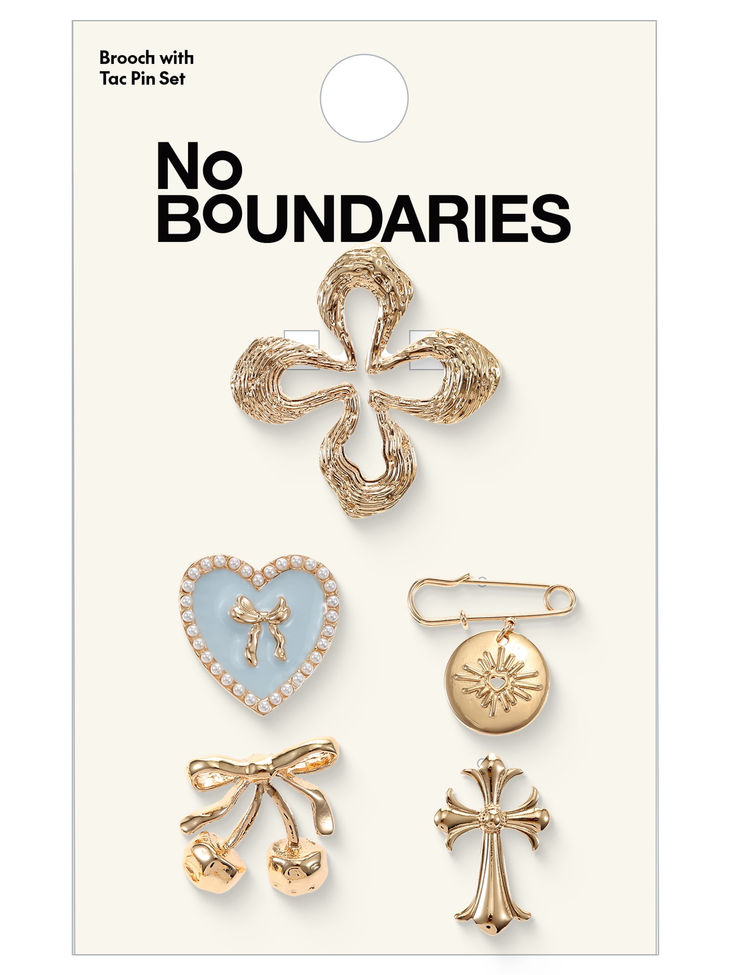 No Boundaries Gold Mix & Match Pin Pack