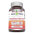 thumbnail image 1 of Amazing Formulas Hawthorn Berries | 565 Mg Per Serving | 120 Servings | 120 Capsules, 1 of 3