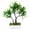 White, variant on Visland Artificial Small Tree Green Leaves Potted Bonsai Holiday Party Home Decoration Fake Flowers