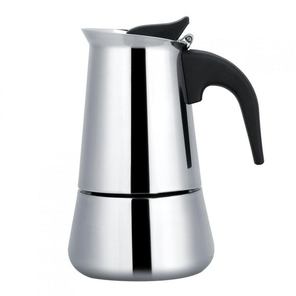ZPSHYD Coffee Maker, Pour Over Coffee Maker Portable Stainless Steel Coffee Pot Espresso Maker Mocha Moka Pot(450ml)