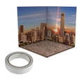 thumbnail image 4 of Yinanstore 1/12 Scale Backdrop Scene Model Scene Display Collection Background Display Scene Diorama Accessory for Action Figures Dolls City Sunset, 4 of 8
