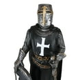 thumbnail image 4 of Grande Statue de Bouclier Crusader Knight de la Croix avec Épée 11.5"H, 4 of 6