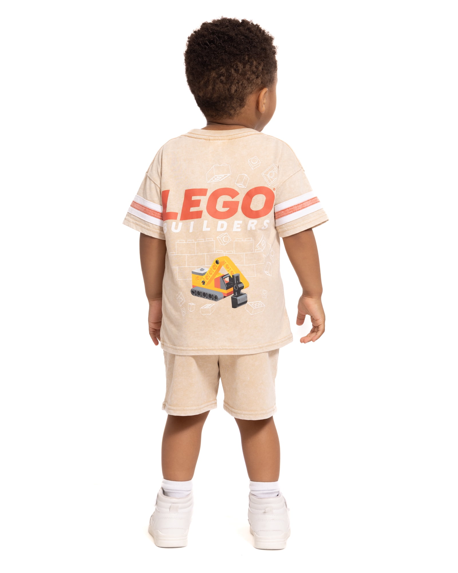 LEGO® Toddler Boys Short Sleeve Graphic Tee and Matching Shorts Outfit Set, 2-Piece, Sizes 12M-5T