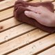 thumbnail image 4 of Zimtown Columpio de Madera para Patio, Columpio para Porche, Banco Resistente de 880 Libras con Cadenas Colgantes para Exteriores, 5 Pies, Natural, 4 of 8