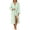Green, variant on HBGVBA Hooded Flannel Robe for Women,Solid Bathrobe with Pockets,Cozy Loungewear Sleepwear