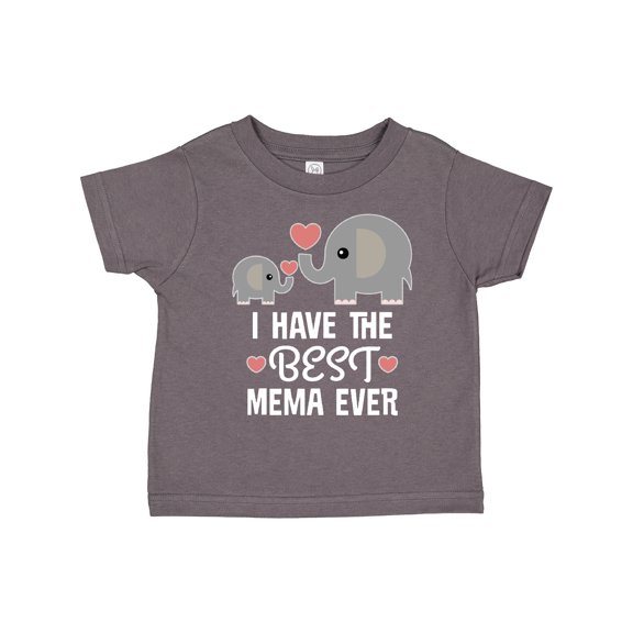 Inktastic Best Mema Ever Grandchild Boys or Girls Toddler T-Shirt