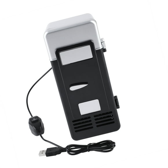 Mini Cooler Fridge, USB Mini Fridge New Mini USB Fridge Cooler Beverage Drink Cans Cooler Refrigerator for Laptop PC Computer