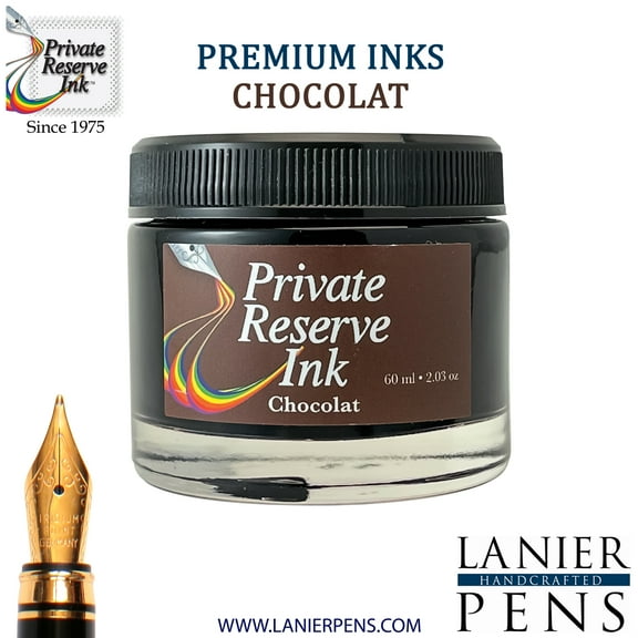 Private Reserve Ink, 60ml Ink Bottle - Chocolat (PR17006)