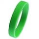 thumbnail image 2 of 10X Brazalete de Puno Munequera Pulsera de Elasticidad de Moda de Goma de Silicona Verde, 2 of 3