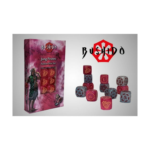 GCT Studios Jung Pirates - Faction Dice Set (12) New
