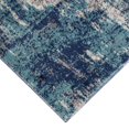 thumbnail image 3 of Luxe Weavers Rug 7680 Abstract Persian-Rugs,, Stain Resistant, Machine-Made, Dark Blue, Light Blue / 8' x 10', 3 of 4