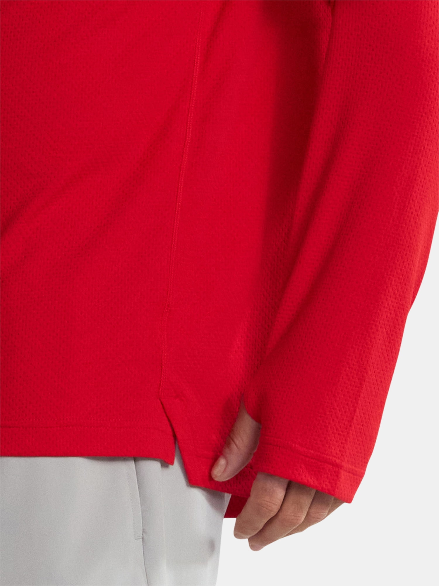 Athletic Works Men's & Big Men's Active Mesh Long Sleeve Hoodie, Sizes S-3XL