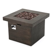 Tabitha Brown Magnesium Oxide Square Gas Fire Pit