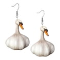 thumbnail image 2 of Pendientes colgantes jinwen acrílicos de con ajo para mujer decorativos con forma de gota, 2 of 8