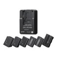 thumbnail image 3 of Sony BC-QM1 - Battery charger / power adapter - 1 x batteries charging - 7 A - on cable: Micro-USB - for Cyber-shot DSC-RX10; Handycam FDR-AX53; a NEX 5T, 5TY; a VLOGCAM ZV-E10; a3000; a7; a7R, 3 of 5