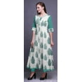 thumbnail image 3 of Bimba Printed IndianÂ&nbsp;KurtisÂ&nbsp;For Women Anarkali Dress Long Maxi Dress EthnicÂ&nbsp;Kurti, 3 of 5