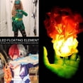 thumbnail image 7 of Floating Fireball Prop for Halloween, Battery operated,Artificial Fake Fire Flame Party Prop,Red, 7 of 7