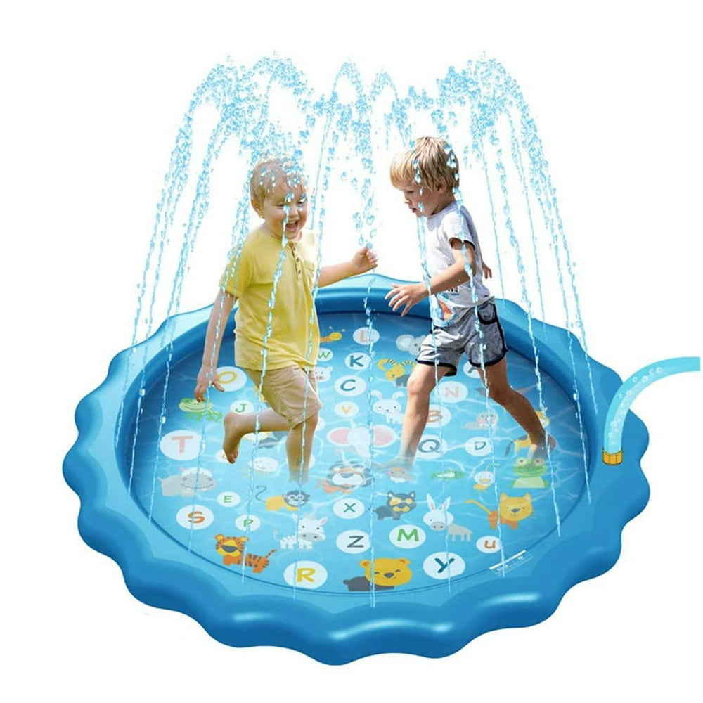 baby pool with sprinkler