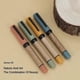 thumbnail image 4 of Wood Fountain Pen Colors Student F EF Nib Ink Pen Calligraphy Pen Stationery School Office Supplies(Light green,F), 4 of 5