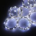 thumbnail image 4 of Ventas promocionales Cortina de luz LED 3mx3m300USB Operada 8 modos Carámbano con control remoto y temporizador (blanco frío), 4 of 5