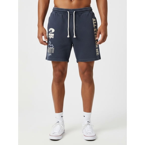 Tupac Men's & Big Men's Jogger Shorts, Sizes XS-3XL