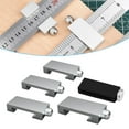 thumbnail image 3 of Règle en Acier Limiteur de Mesure Outils Positionneur Réglable Ligne de Traçage 18-50mm, 3 of 6