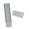 thumbnail image 3 of GUOOL Expand Time Card Holder Expanding Time Card Rack for Office Workshop Factory 50 Slots, 3 of 9