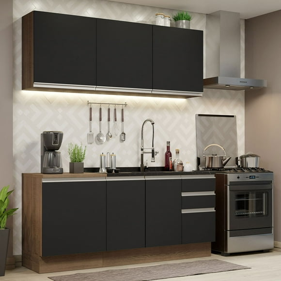 Cocina Integral Completa Modular Madesa Glamy 180cm MN 05